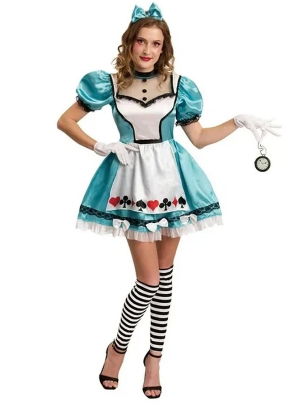 Partyholic Woman's Amazing Alice Halloween Costume